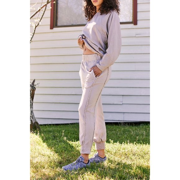 Free People Pants - NWT FP Movement Where The Wind Blows Jogger / Cashmere